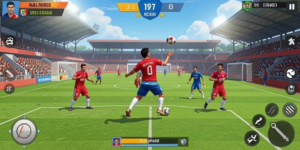 Tampilan grafis yang menawan dan berwarna-warni.