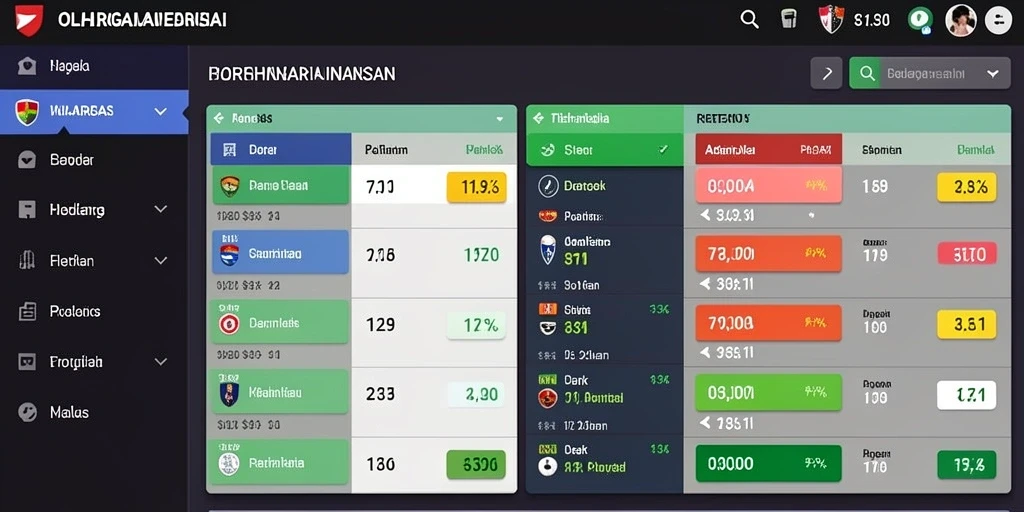 Tampilan antarmuka yang modern dan mudah digunakan.