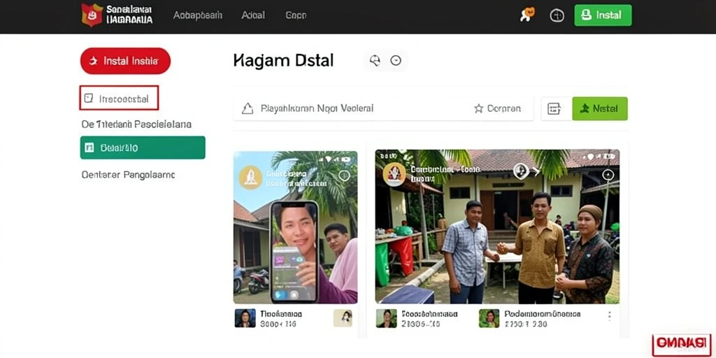 Tampilan antarmuka yang menarik dan intuitif.