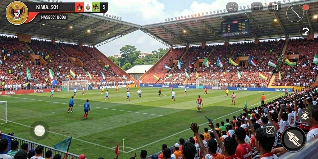 Tampilan antarmuka permainan yang menarik dan mudah digunakan.