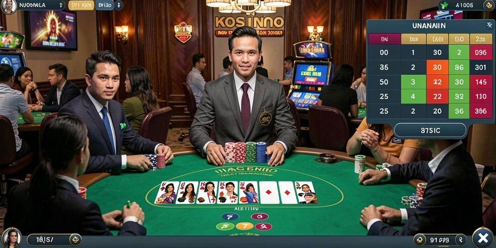 Tampilan awal yang menarik dan penuh warna.