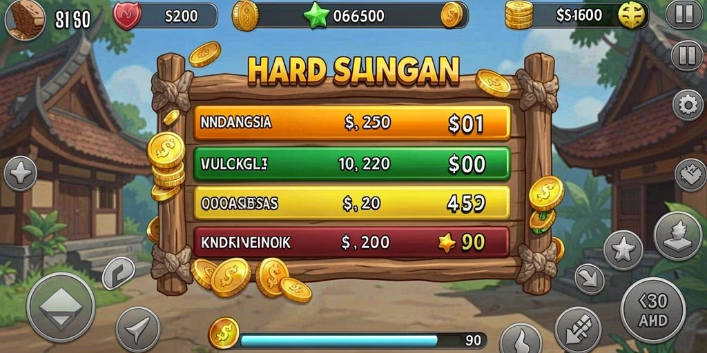 Tangkapan layar menunjukkan karakter utama GARANG4D dalam aksi.