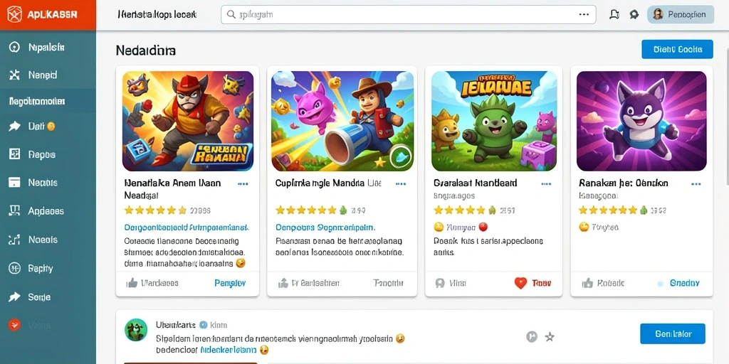 Screenshot aplikasi HIBIKIWIN yang menunjukkan antarmuka yang menarik.