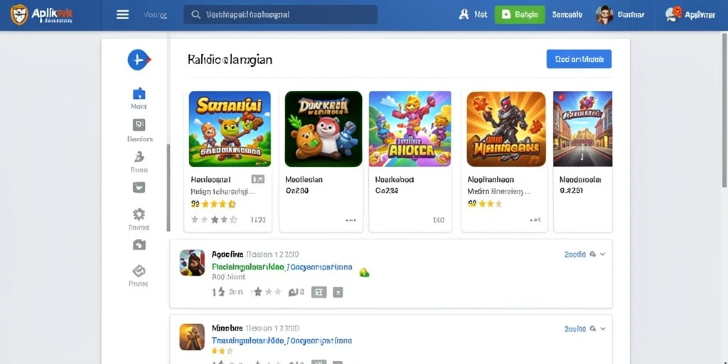 Tampilan antarmuka yang menarik dan mudah digunakan.