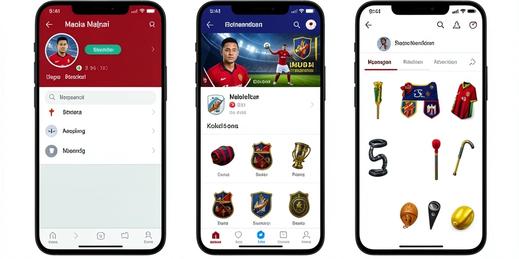 Tampilan antarmuka aplikasi yang modern dan menarik.