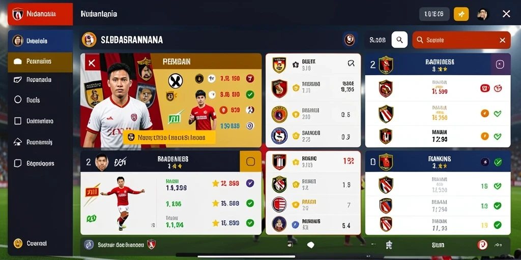 Tampilan antarmuka aplikasi yang menarik dan mudah dinavigasi.