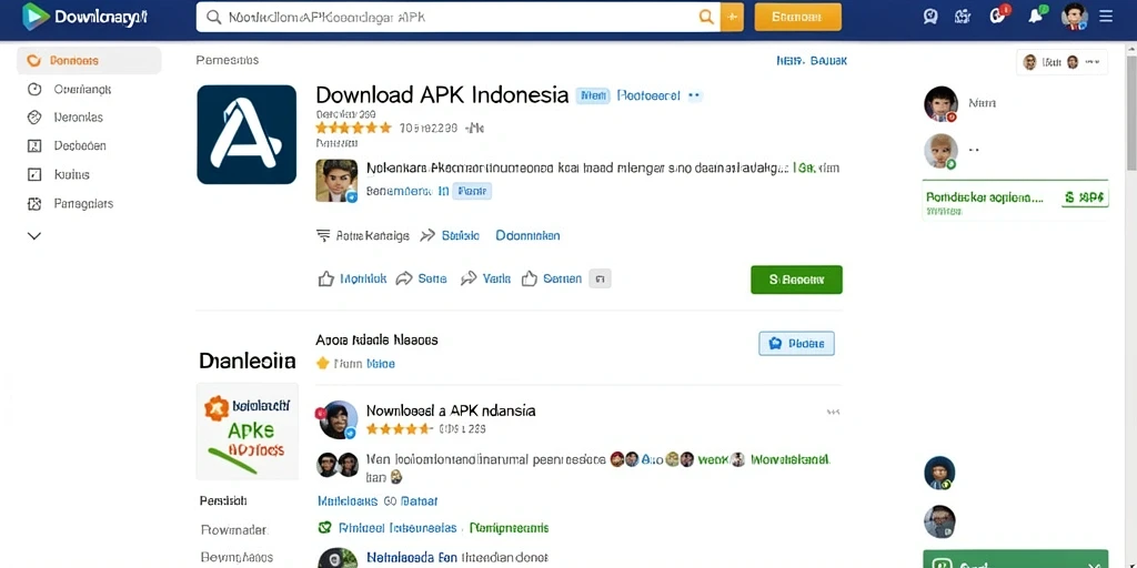 Tampilan karakter yang beragam dan penuh warna.
