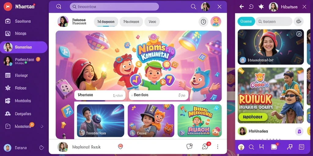 Tampilan antarmuka pengguna yang intuitif dan menarik.