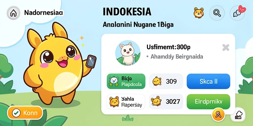 Tampilan antarmuka yang user-friendly.