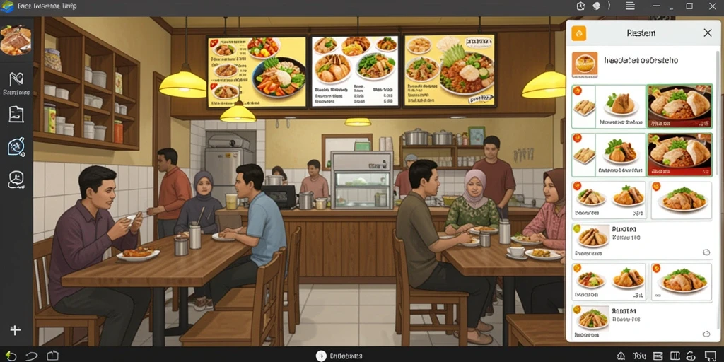 Tampilan antarmuka yang menarik dan mudah dinavigasi.