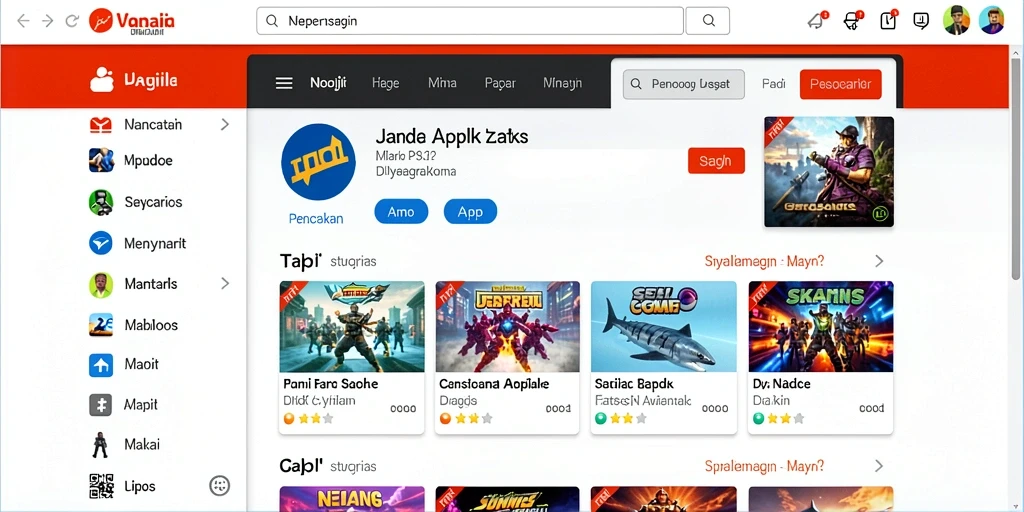 Tampilan antarmuka utama game PAKTOTO.