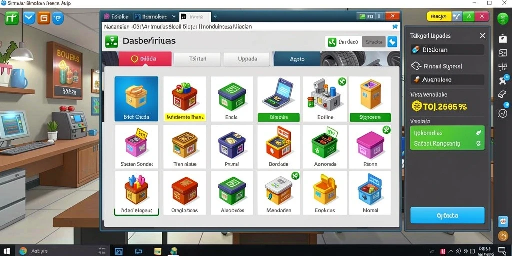 Tampilan antarmuka yang user-friendly dan menarik.