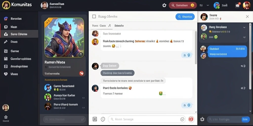Tampilan antarmuka yang user-friendly.