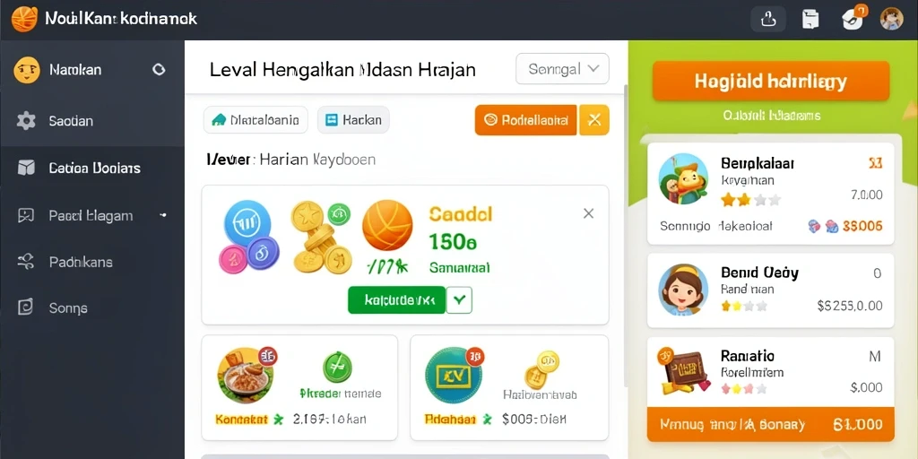 Antarmuka pengguna yang menarik dan mudah dipahami.